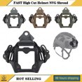 thumbnail image 2 of Adaptador de montaje NVG de tres orificios para casco táctico VULPO Vas Shroud/cubierta modular de aleación de aluminio para casco FAST MICH AF Wendy, 2 of 5