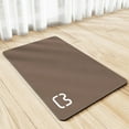 thumbnail image 3 of Hiroekza Premium Silicone Pet Feeding Mat 20 x 14 inch - Waterproof, Non-Slip for Cats & Dogs - Easy Clean Durable Diner Pad Brown, 3 of 6