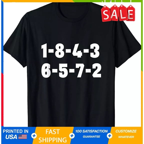 18436572 Firing Order Small Block Engine V8 Big Block T-Shirt