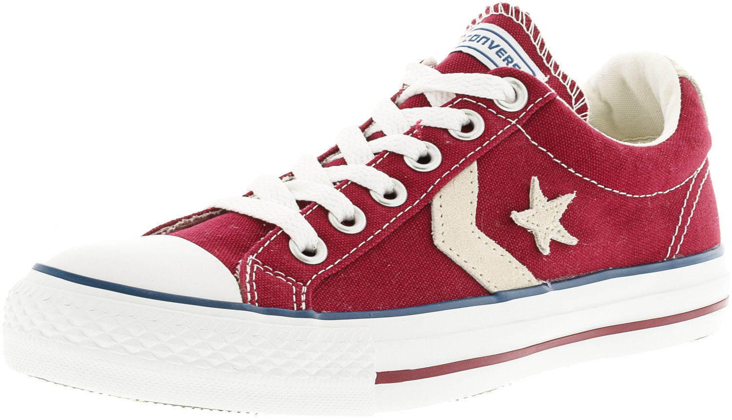 Converse Star Player Ox Red / White Ankle-High Canvas Sneaker - 5M 3M كرسيدا ٩٠