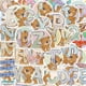 thumbnail image 1 of Aesthetic Love Stickers,50PCS Sticker Packs for Scrapbooking Supplies,Water Bottle,Skateboard,Luggage,Phone,Cute Waterproof Vinyl Aesthetic, 1 of 4