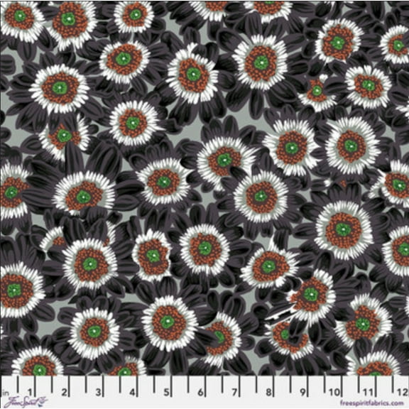 Free Spirit Philip Jacobs Lucy Black Cotton Fabric By The Yard