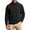 Black, variant on Men's Quarter Zip Fleece Pullover Sweater, Mock Neck Long Sleeve Relaxed Fit Tops, Soft Warm Layer for Fall Winter Daily Wear Beige 4XL