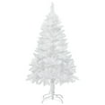 thumbnail image 1 of HOMCOM 4FT Artificial Christmas Tree with 202 Realistic Branches, White, 1 of 10