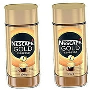 Nescafe Gold Espresso Instant Coffee, 100G/3.5Oz, Jar (2 Pack), {Imported From Canada} .3 Pack