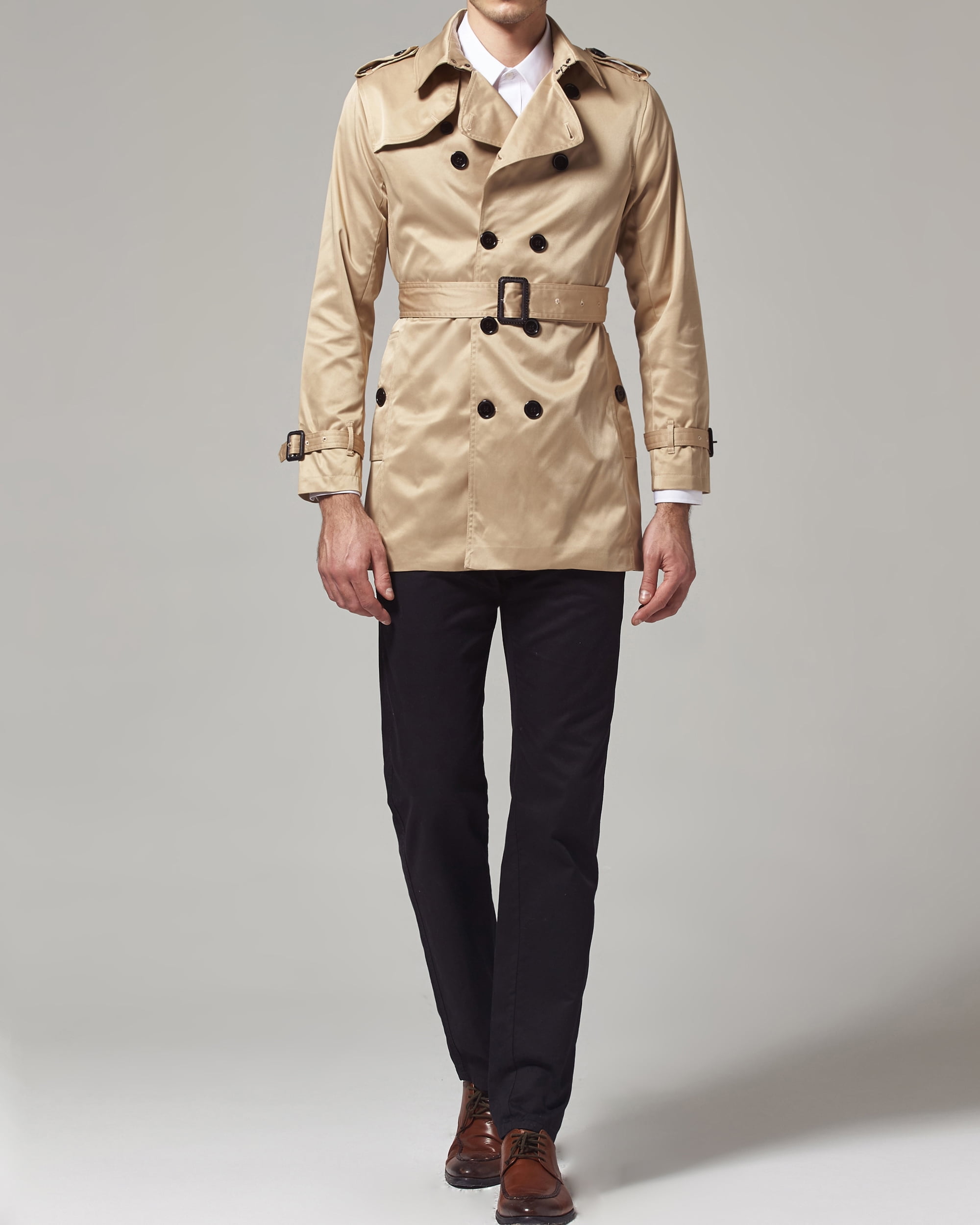 ジャケット・アウター Double Tech Fade Trench Coat CLEL】Double Tech Fade Trench Coat/ダブルテックフェード