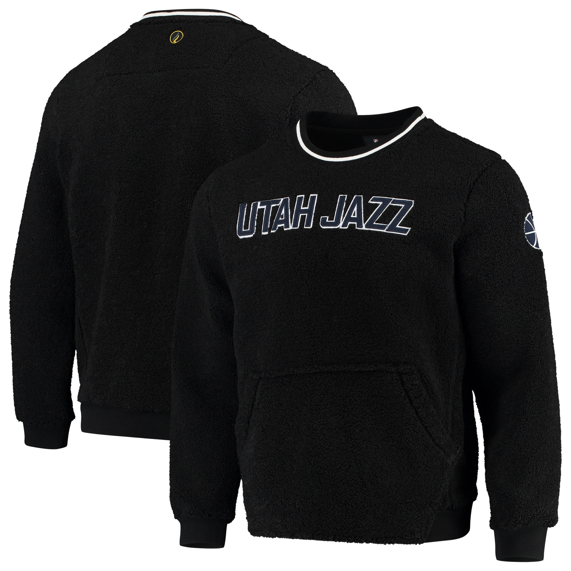 Utah Jazz FISLL Moto Sherpa Pullover 