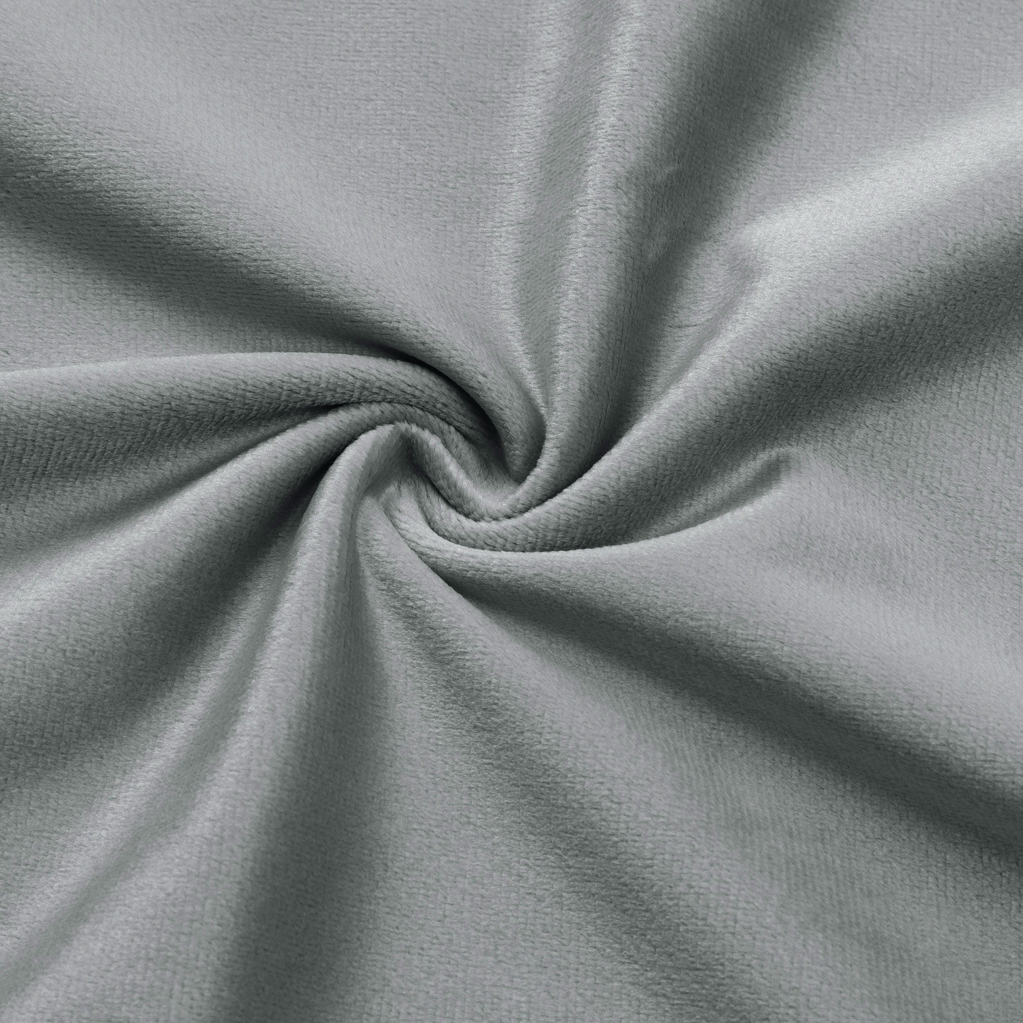 Unique Bargains Velvet Decorative softCushion Throw Pillow Cover 18" x 18" Gray