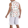 thumbnail image 2 of Naloa Fruit Basketball Jersey Reversible Men's Mesh Athletic Sports Shirts Training Practice S-4XL3X-Large, 2 of 6