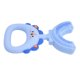 thumbnail image 2 of Cepillo de dientes en forma de U Limpieza completa de 360° Forma encantadora Peso ligero Herramientas de cepillado bucal cómodas y seguras para niños Azul de 2 a 6 años, 2 of 9