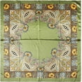 thumbnail image 3 of CAILDANL Silk Like Head Scarf for Women Satin Printed Bandana for Hair Wrapping Fashion Accessory 35 Inch Square Hair Scarf, 3 of 6