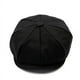 thumbnail image 3 of Boina clásica de algodón para hombre, sombrero de ala plana ajustable, de primavera, 3 of 4