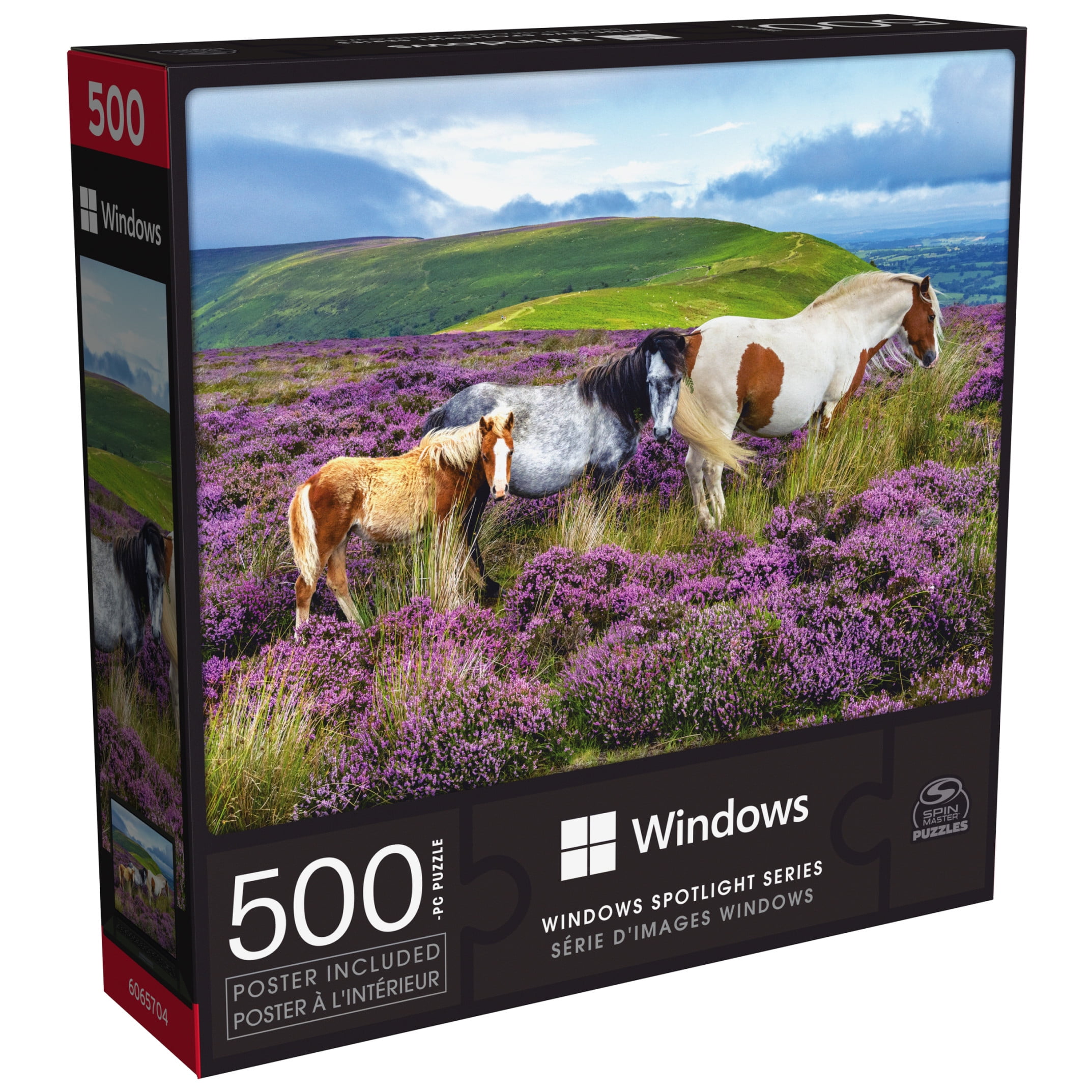 Microsoft Windows Spotlight Series 500-Piece Puzzle Wales Landscape, for Ages 8 and up