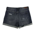 thumbnail image 2 of Articles of Society Womens Jimmy Boyfriend Casual Denim Shorts, Blue, 31, 2 of 2