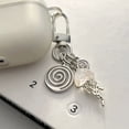 thumbnail image 4 of BQBQERT Small Aesthetic Keyring Lovely White Jellyfish Charm for Backpack Camera Keys Gifts Ideas Daily Use, 4 of 7