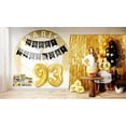 thumbnail image 5 of 93rd Birthday Decoration Black and Gold for Boy & Girl, 93rd Cake Topper, 93rd Party Supplies for Her and Him, 93rd Birthday Photo Props, 5 of 5
