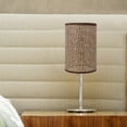 thumbnail image 3 of Rattan Lamp Shade For Table Lamp E14/E27 Base Replacement Lamp Shade Cover, 3 of 9