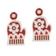 thumbnail image 1 of Pendientes de cuentas de Navidad Strade Fareast Limited Fieltro, 1 of 5