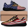 thumbnail image 3 of German Shepherd American flag Shoes Sneakers Black Size 11.5, 3 of 7