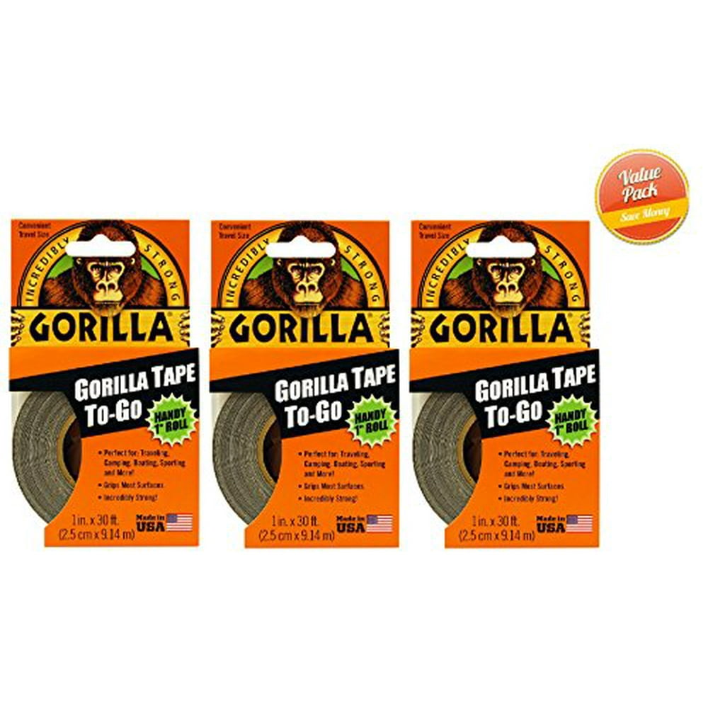 Gorilla Tape ToGo, 3 Pack