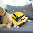 thumbnail image 4 of Bee Shape Dog Cat Recovery Collar Stop Licking Collar Suitable for Bath Grooming protective headgear dog soft neck ring protective supplies Large, 4 of 5