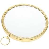 Vintage Small Wall Mirror - Wall Mounted Hanging Vanity Mirror for Cosmetic Use, Decorative Mirrors for Home and Bathroom