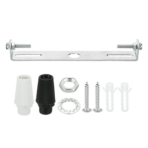Uxcell Ceiling Light Plate Kit, Light Fixture Mounting Bracket Plate Crossbar 110mm 1