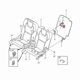 thumbnail image 4 of Outer Handle Lever for XC90 2016-2023 Rear Release Puller 2nd 3rd Row Backrest Switch, 4 of 5