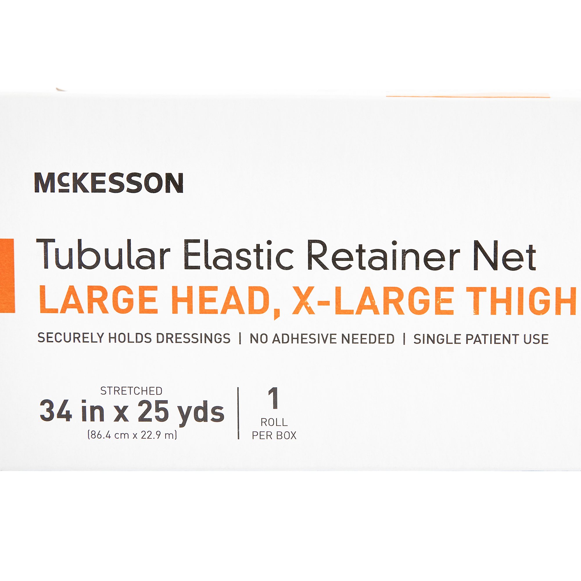 McKesson Tubular Elastic Retainer Net - 34 in x 25 yd, Size 8, 1 Count, 1 Pack