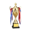 thumbnail image 2 of DosaeleAward Trophy Rewards Large Trophy Metal Trophy Cup Keepsake for Celebration Event Football Soccer Baseball Competition 45cm, 2 of 8