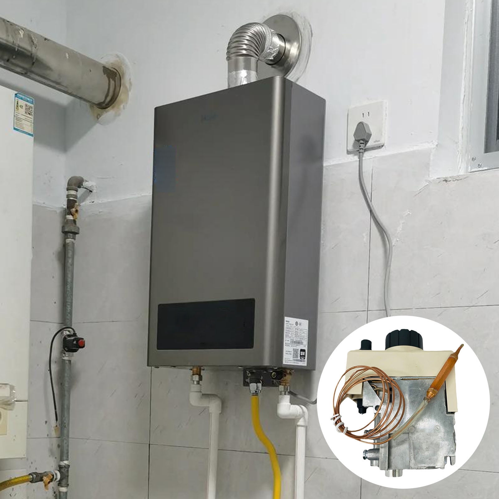 Intelligent Valves and Thermostat Systems User Friendly for Water Heaters with 40-90℃ Control Efficient Operations