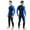 Blue, variant on Pounoo Items Dive Skin for Women Men Snorkel Suit Full Body Swimsuit Breathable Quick Dry Diving Wetsuit Uv Protection Rash Guard Long Sleeve Swimwear Swimming Kayaking Snorkeling Gear L