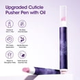 thumbnail image 3 of Gellen 4-in-1 Cuticle Pusher Pen with Micro-Dosin Oil, Ceramic Nail Pusher Oil Pen for Hangnails & Dry Nails, Nail Care Pen for Repair & Nourish Nails, Cuticle Remover & Cuticle Oil in a Pen, 3 of 10