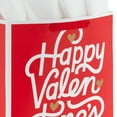 thumbnail image 6 of Hallmark 13" Large Valentine's Day Gift Bags with Tissue Paper (2 Bags: Pug Puppy Dog, Script "Happy Valentine's Day") for Kids, Grandchildren, Wife, Girlfriend, 6 of 6