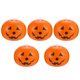 thumbnail image 3 of 1 juego/5 globos inflables de látex con diseño de calabaza para fiesta de Halloween, 3 of 7