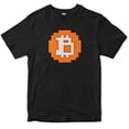 thumbnail image 2 of Bitcoin Cryptocurrency Logo T-shirt, 2 of 3