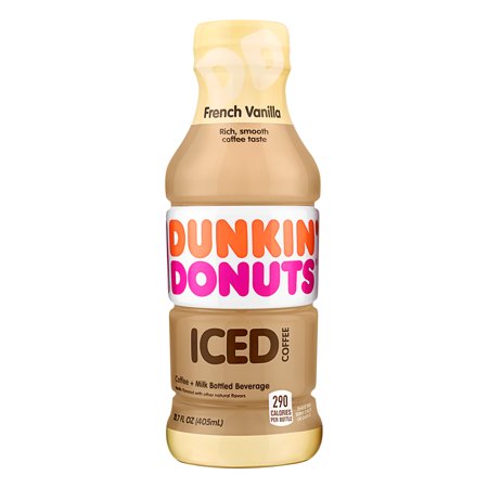 Dunkin Donuts French Vanilla Iced Coffee, 13.7 Fl. Oz ...