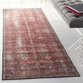 thumbnail image 2 of SAFAVIEH Tucson Julia Oriental Machine Washable Runner Rug, Red/Beige, 2'6" x 10', 2 of 12