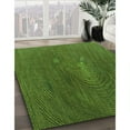 thumbnail image 3 of Ahgly Company Machine Washable Indoor Square Transitional Dark Forest Green Area Rugs, 8' Square, 3 of 7