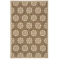 thumbnail image 2 of SAFAVIEH Beach House Regent Geometric Indoor/Outdoor Area Rug, Beige/Cream, 4' x 6' - Traditional Design, Beige & Cream, Weather Resistant, Non-Shedding & Easy Cleaning, Ideal for Patio, Entryway, Mu, 2 of 7