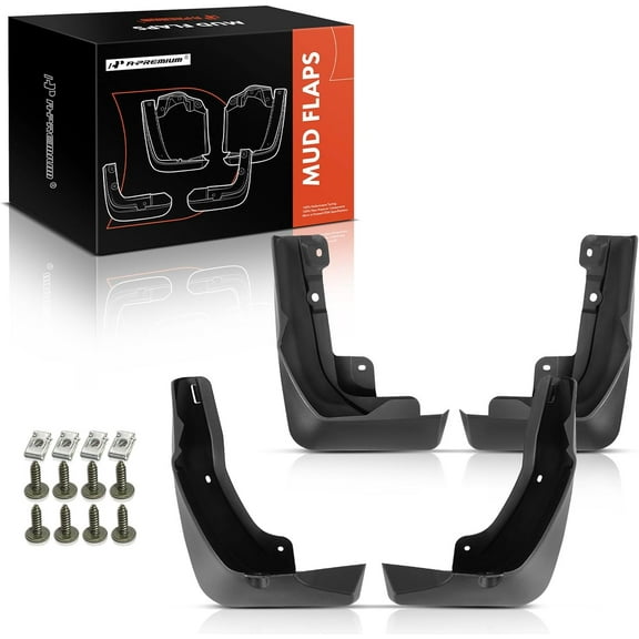 A-Premium Mud Flaps Splash Guards Compatible with Lexus NX200t NX300h 2014-2017 Sport Utility 4-PC