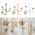 thumbnail image 2 of Multifunctional Mushroom Hat Hooks 360 Degrees Rotatable Creative Shoes Hat Ties Drying Storage Hangings White, 2 of 4