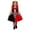 Black, variant on Y-Sunset Girls Halloween Dress,Sleeveless Heart Argyle Dress, Soft Breathable Kids Halloween Party Outfit, For Carnival Birthday Photo Daily Play(Black/1-2 Years)