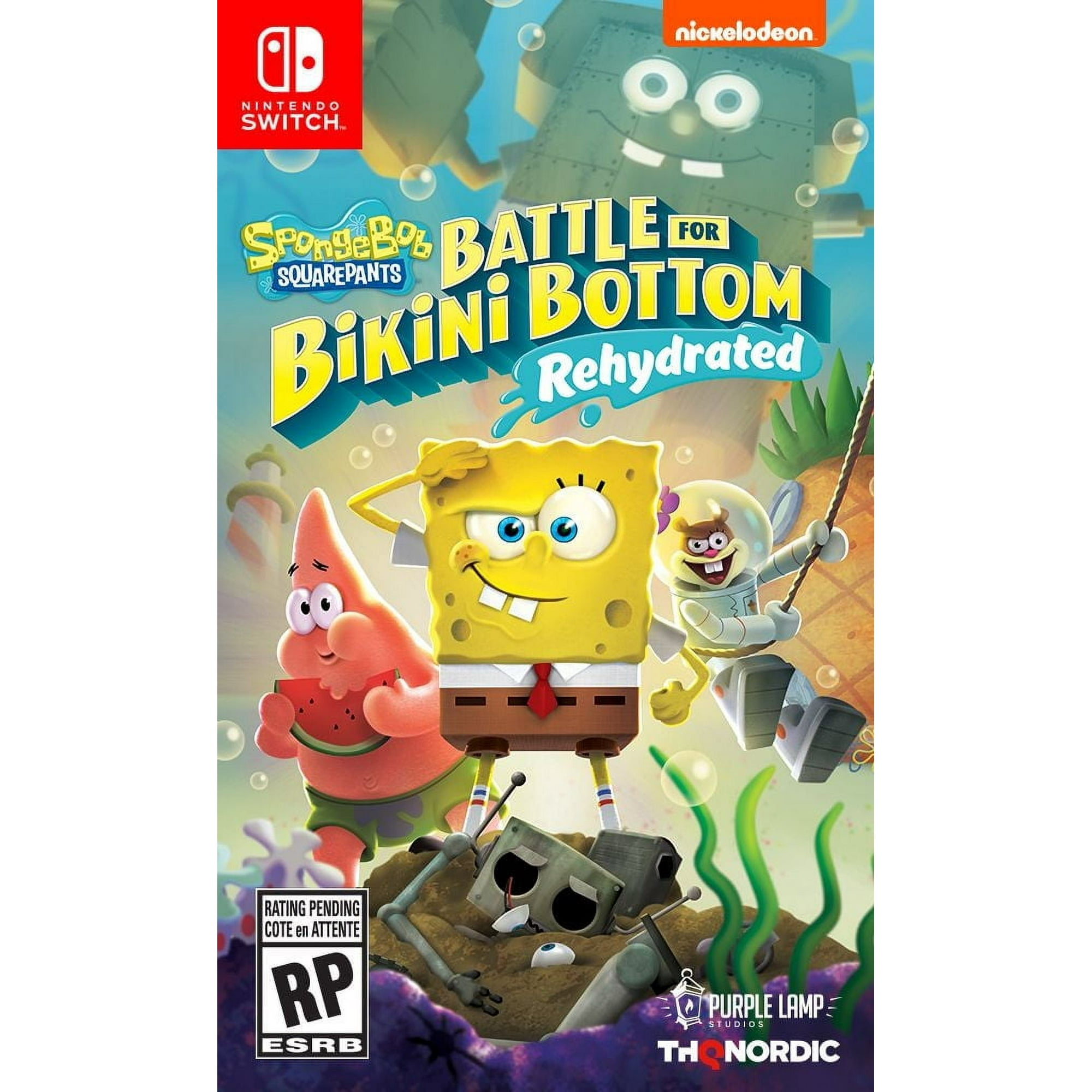スポンジボブ: Battle for Bikini Bottom, Switch Spongebob SquarePants: Battle for Bikini Bottom - Rehydrated