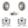 thumbnail image 1 of Transit Auto Rear Disc Brake Caliper Rotors and Ceramic Pads Kit for Car Cadillac XTS KC8-103272N, 1 of 11