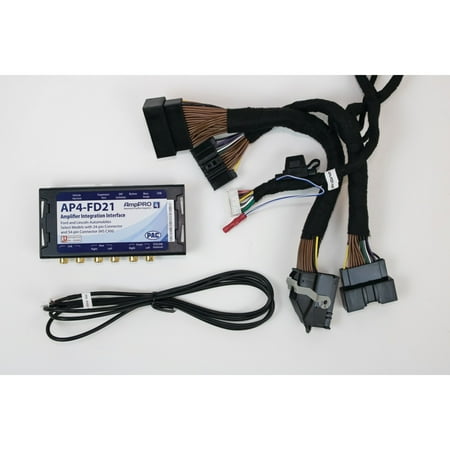 PAC - Amplifier Integration Interface for Select Ford Vehicles with 8.4” Radio and Sony System - Black/Blue