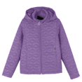thumbnail image 5 of Unir Womens Winter Coats, Quilted Jackets For Women, Hooded Zip Front Puffer Jacket, Lightweight Nylon Thermal Outerwear, Zip Security Pockets, M‑XXL, Plus Size Friendly, 5 of 5