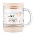 thumbnail image 7 of Ello Nova Shine 12oz Glass Mug with Lid, Sandbar, 7 of 7