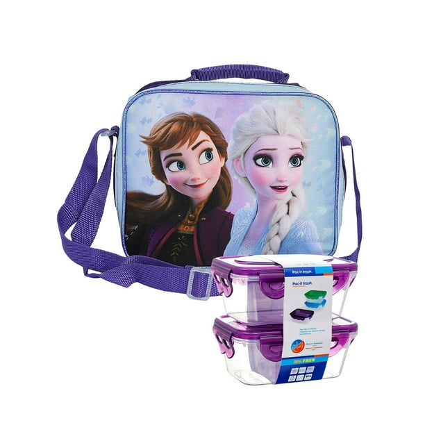 frozen lunch bag and bottle set