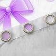 thumbnail image 4 of Manfei Purple Kawaii Bow Curtains Pack of 2 (42x84 Each), Cute Cartoon Ribbon Balloon Curtains Blackout, Teens Kids Girls Women Bedroom Curtains, Window Curtains Bedroom Decor, 4 of 6